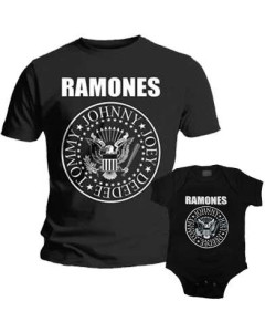Duo-rocksæt | Ramones Far T-shirt & Ramones-babybody 